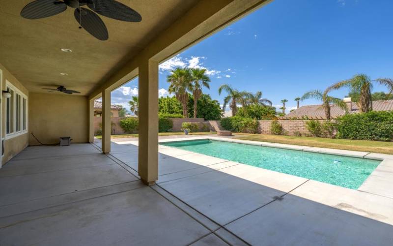 Covered patio