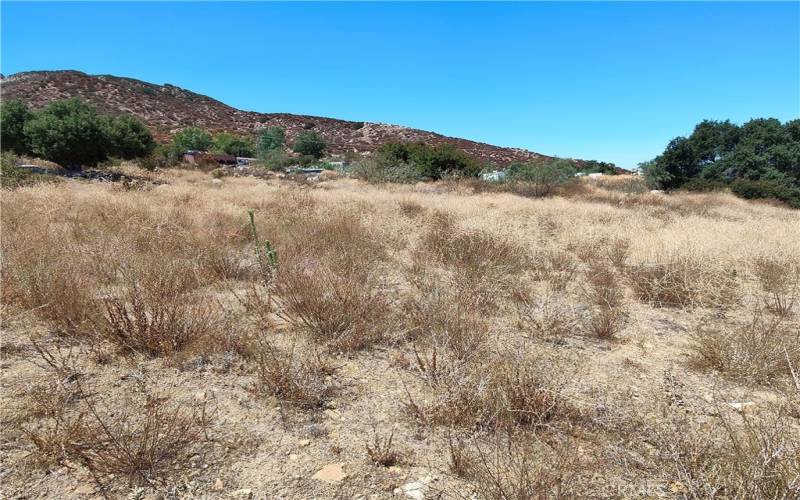 View from the side of the property.