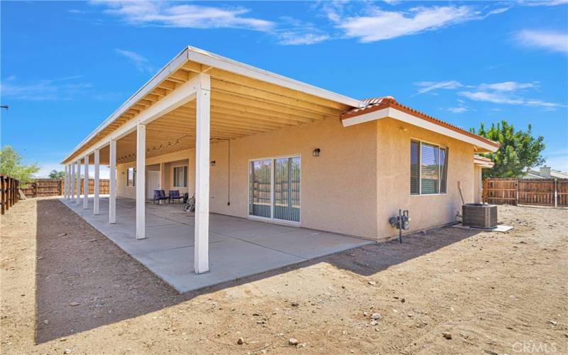 Patio is accessed by the living room, the bonus room, and the primary bedroom.