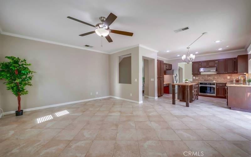 Family Room off Kitchen