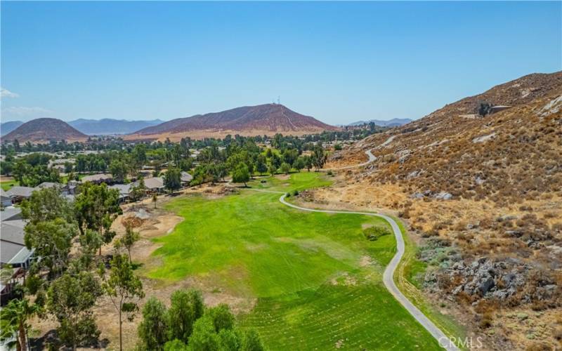 Golf Course inside the Four Seasons community.