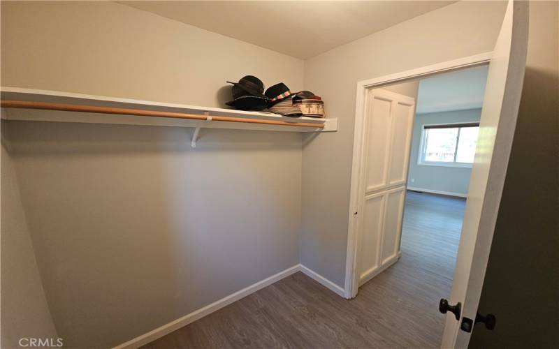 Master Bedroom Walk-in Closet