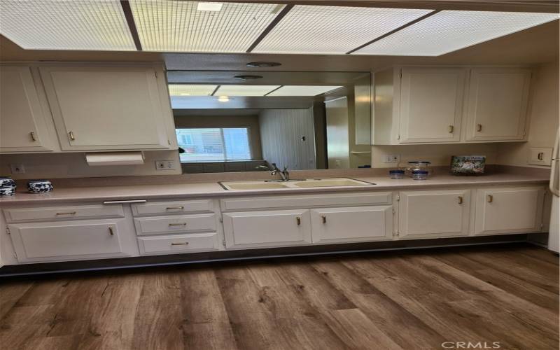 Kitchen with openable Sky Light