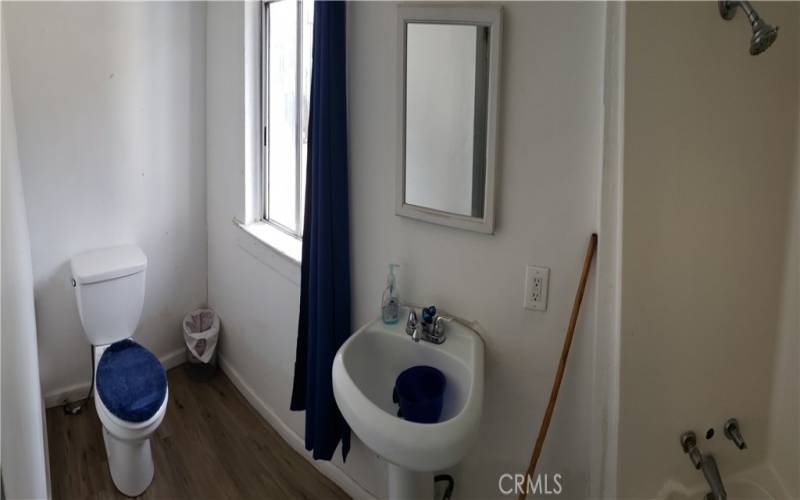 Recently Remodeled Bathroom back house