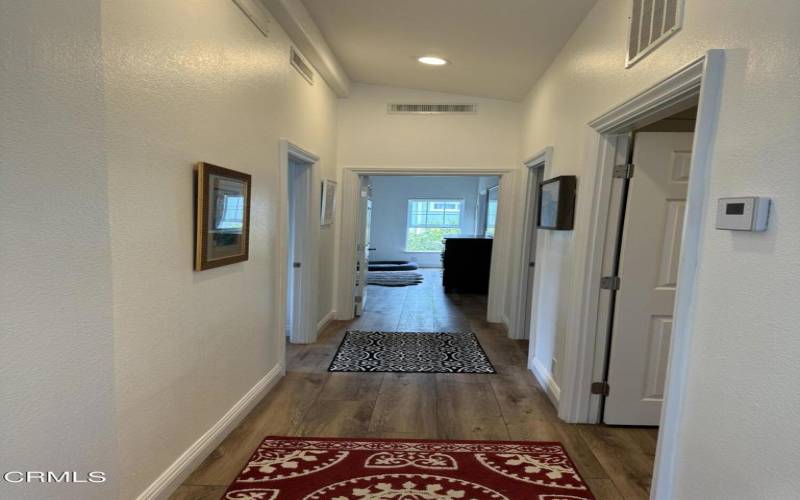 Hallway to bedrooms