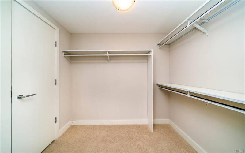 Primary Walk-in Closet