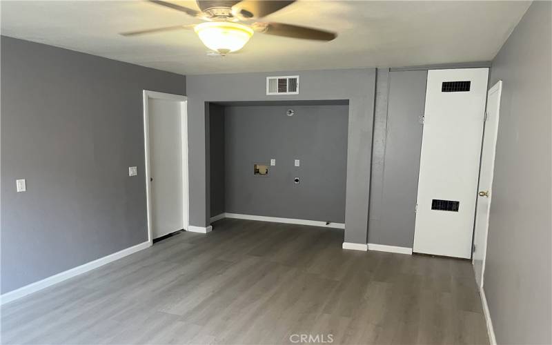 Laundry Area in Garage