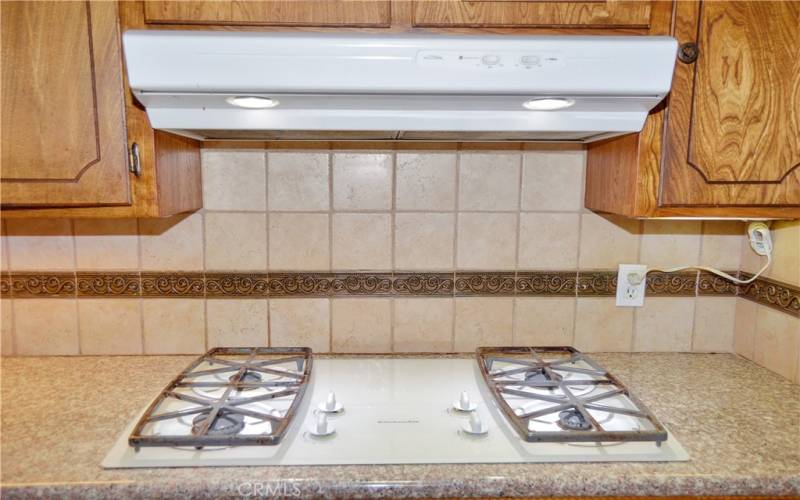 Newer gas cooktop