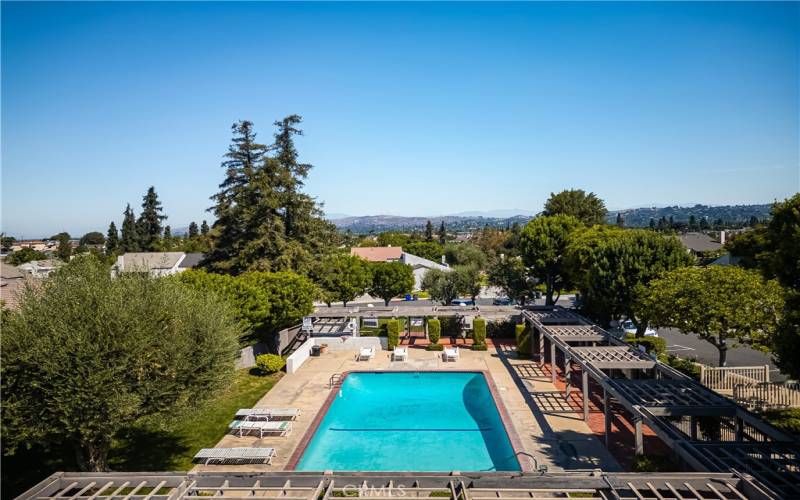 Stunning panoramic views from this luxurious estate with a sparkling pool