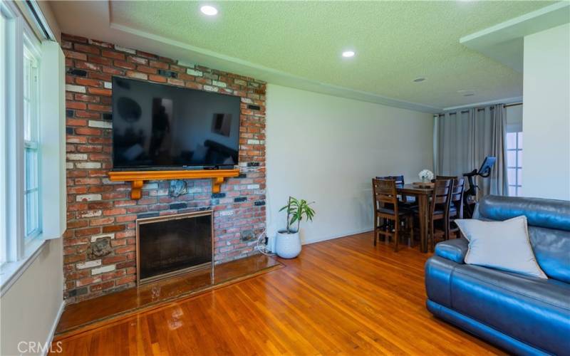 Living Room- Fireplace