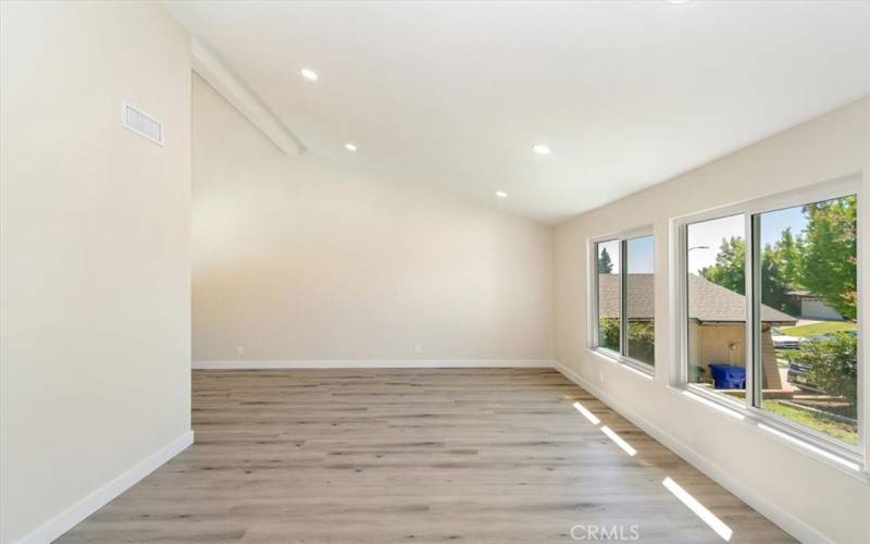 Large Living Room with Picture Windows