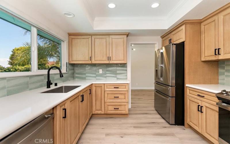 Beautiful Upgraded Kitchen 
