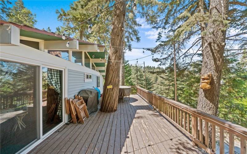 Back deck off livingroom