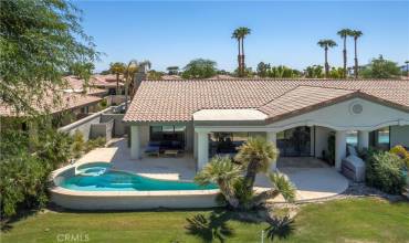 backyard view with private pool/spa