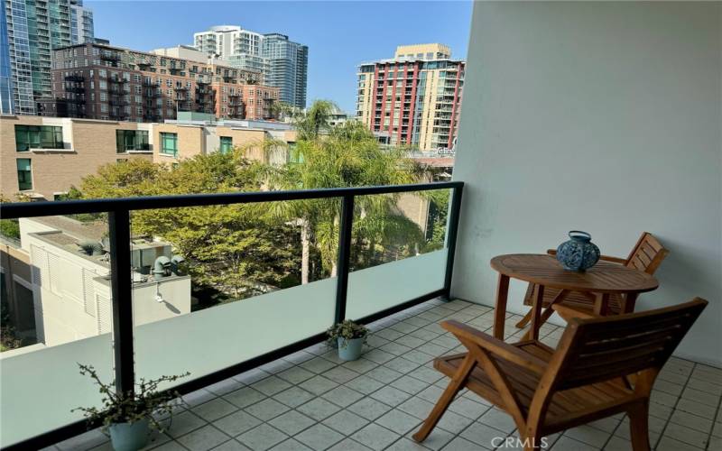 Living room balcony