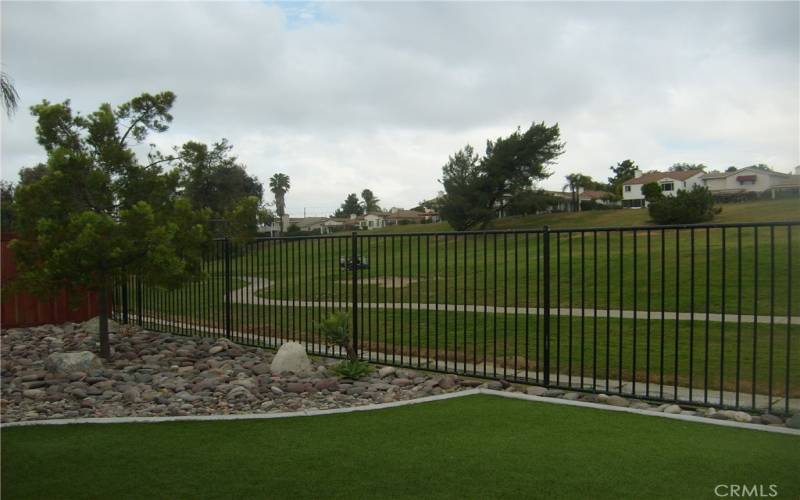 Backyard Views of Golf Coarse