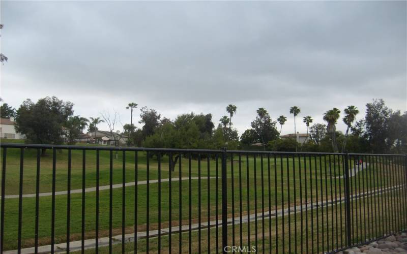 Golf Coarse View from Backyard