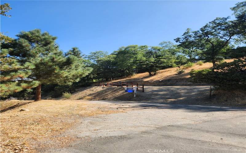 View of lot from Rock Ridge