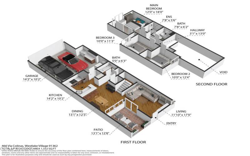 3D Measured Floor Plan