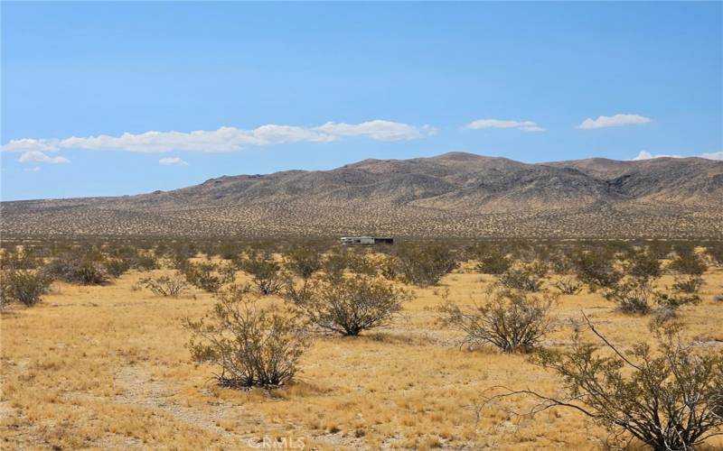 Adjacent Lot used for family camping trips and off road riding.