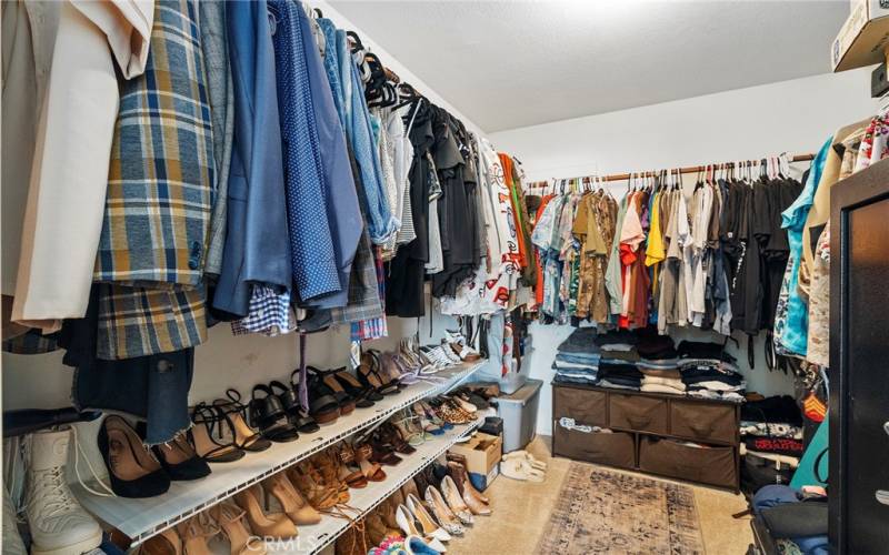 Master Walk-in Closet