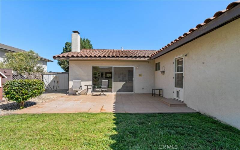 Back Yard & Patio