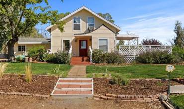 Farmhouse sits on the hill