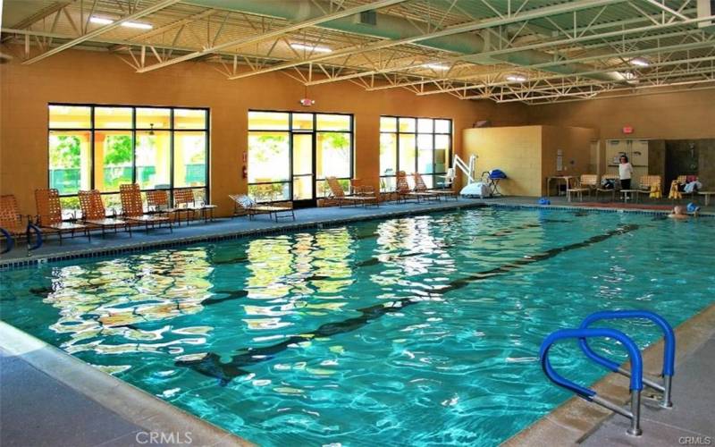 Indoor heated pool