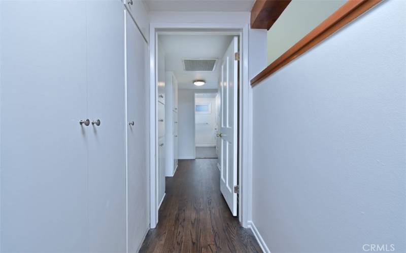 storage in hallway