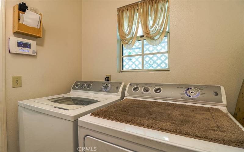 Laundry room.