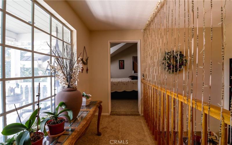 Upstairs hallway.