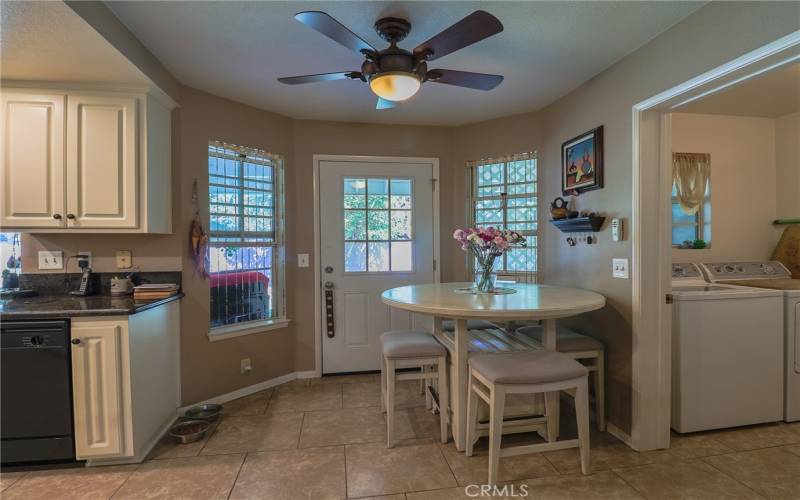 Kitchen area.