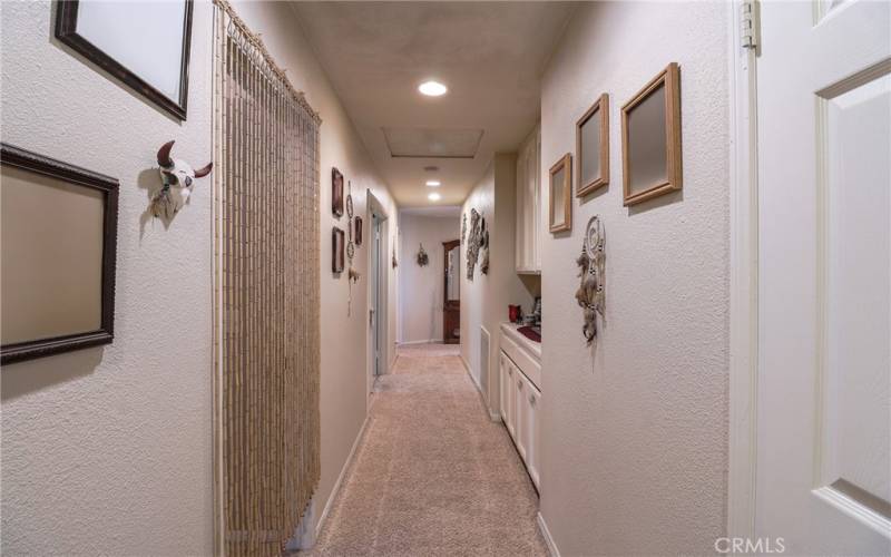 Upstairs hallway.