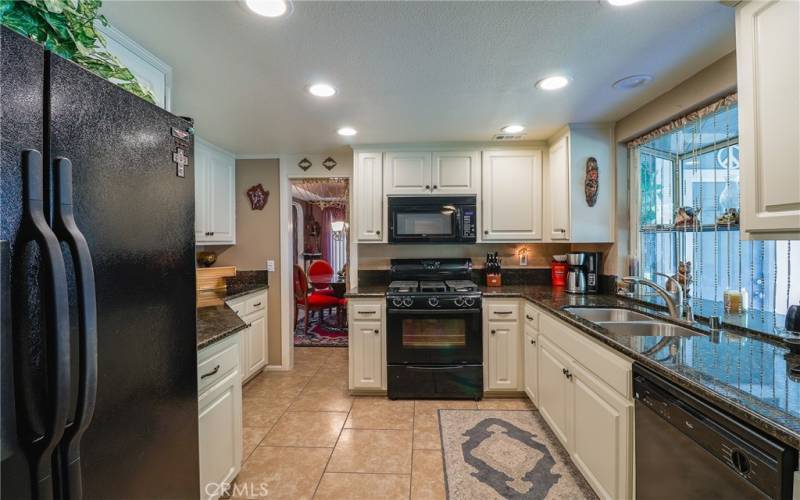 Kitchen area.