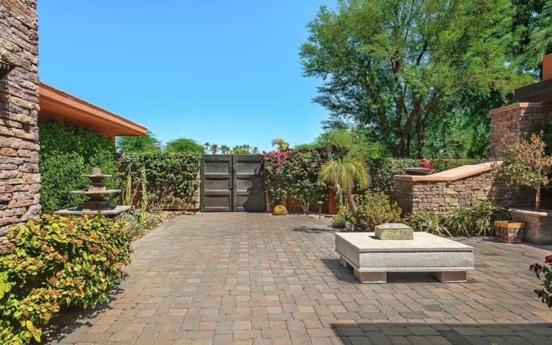 Entry Courtyard