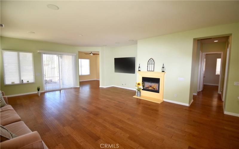 Property has some virtual staging