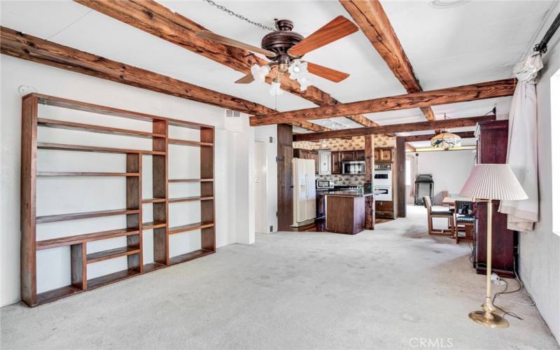 Family Room open to Kitchen