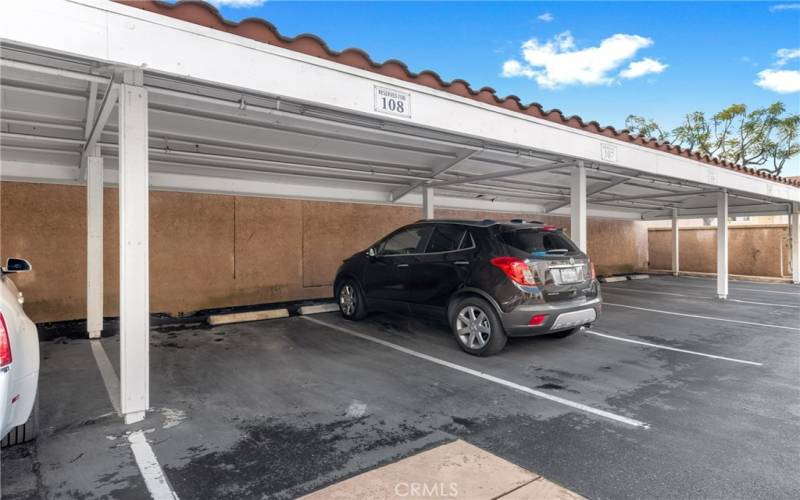 Dedicated Carport Space