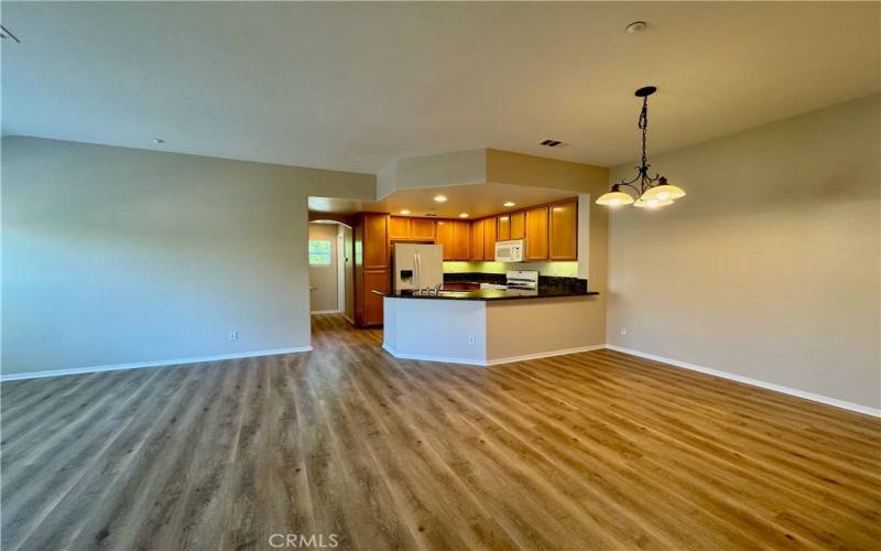 Looking towards kitchen