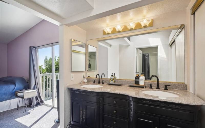 Upstairs Master Bathroom #1