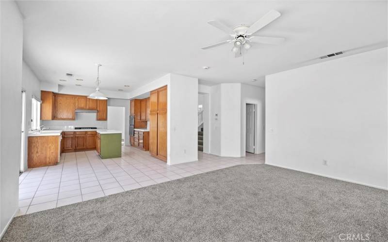 Family Room & Kitchen