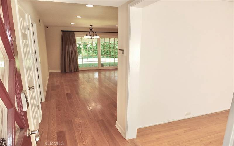 Hardwood floors throughout