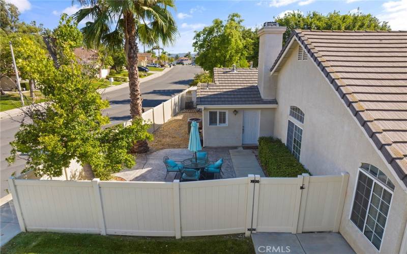 Casita Entry & Courtyard