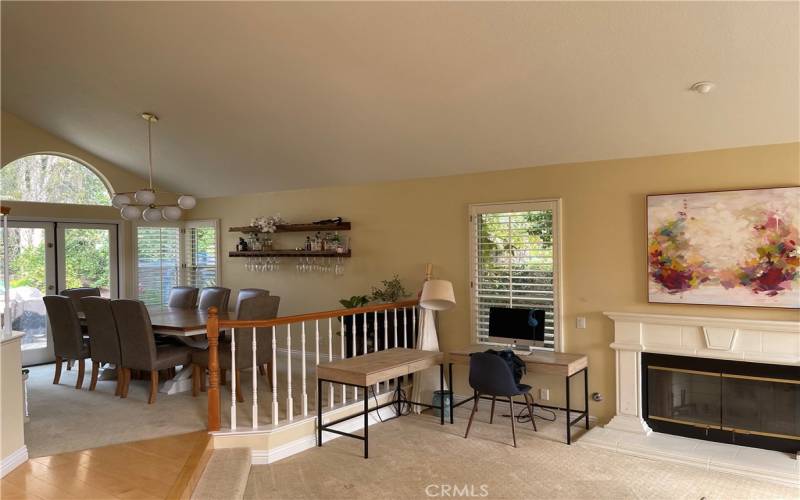 Living Room and Formal Dining Room Overview