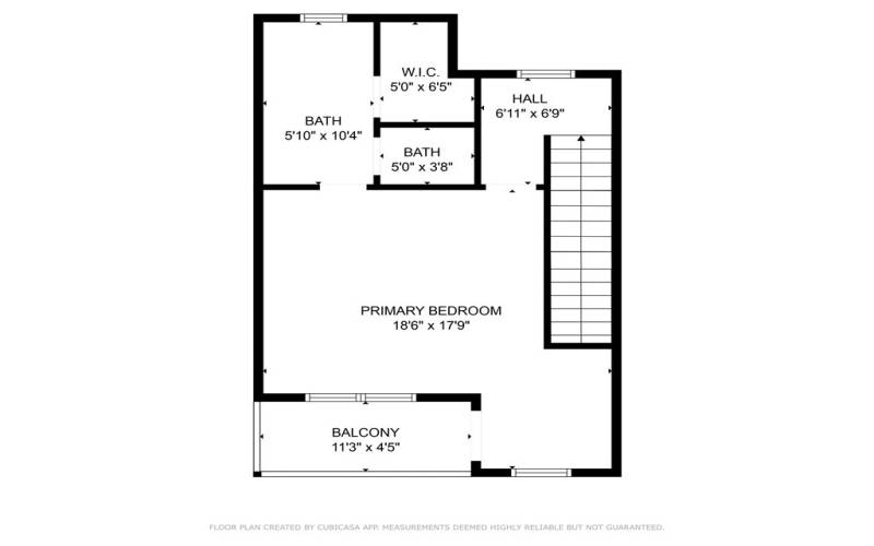 Primary bedroom suite-Level 3