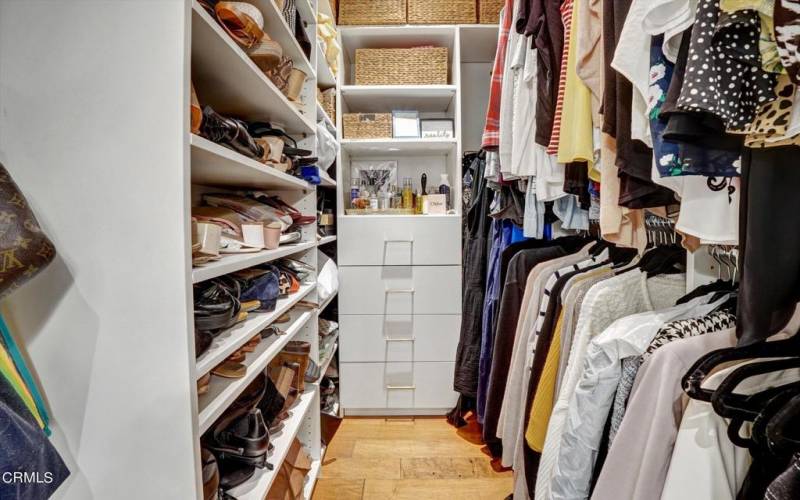 Master closet