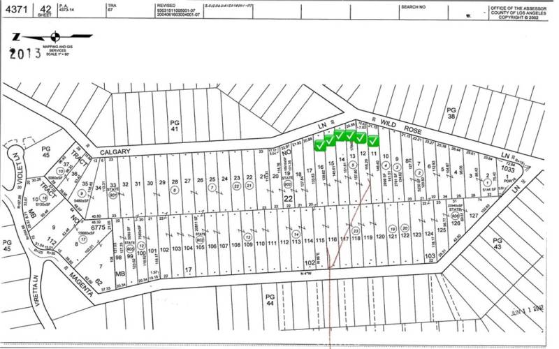 Parcel map