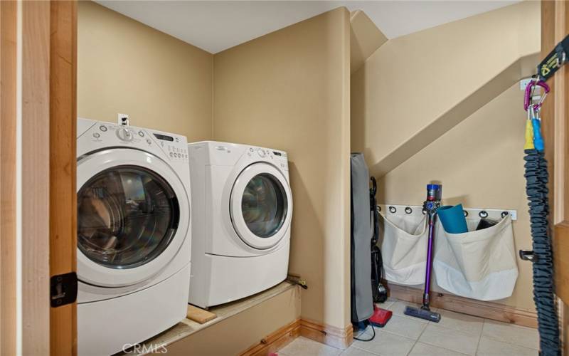 Laundry room downstairs