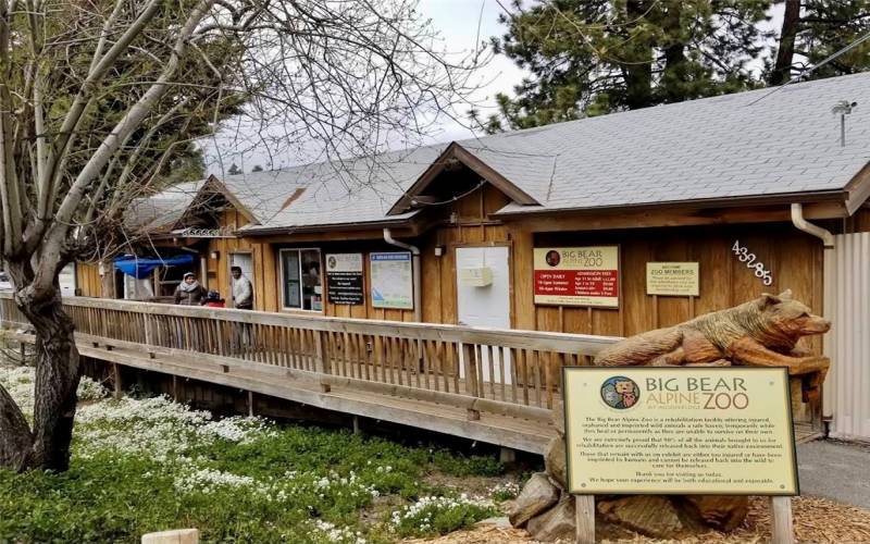 Walking distance to Big Bear Alpine Zoo