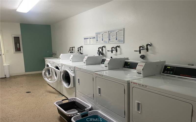 Laundry facilities close to condo